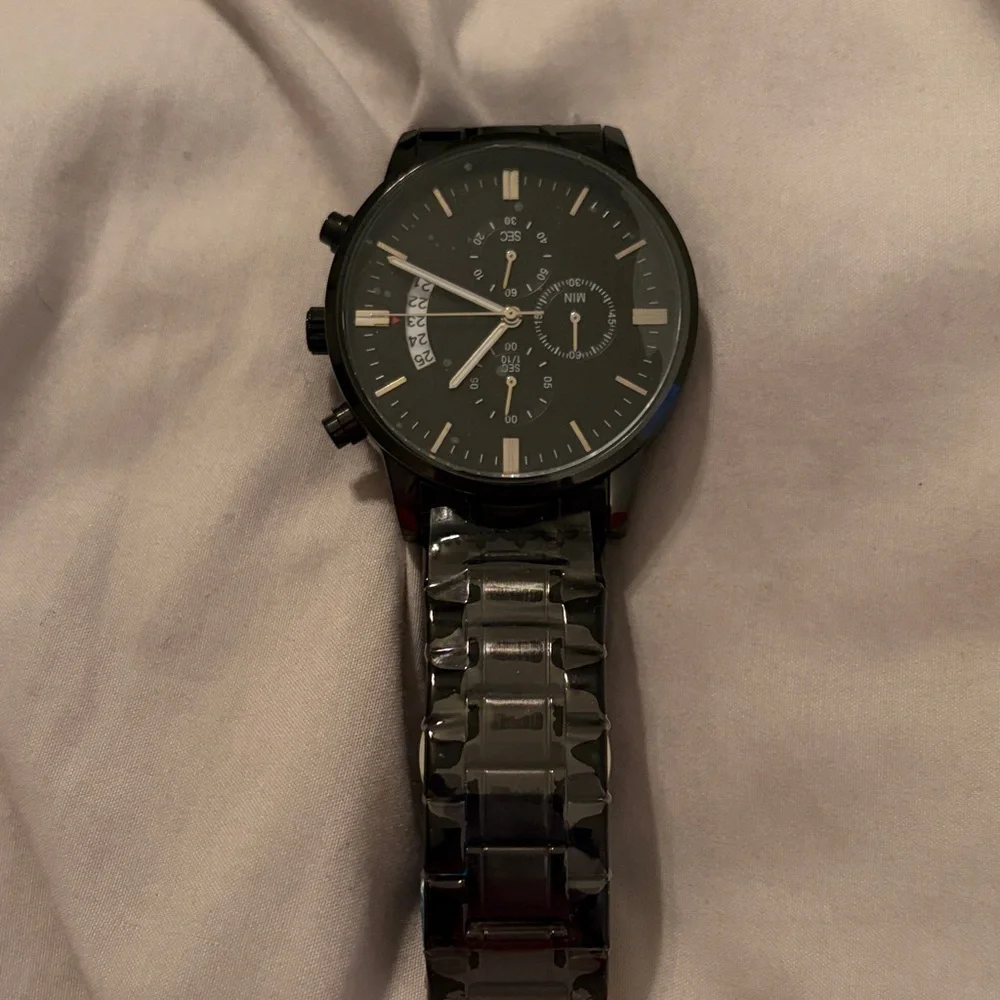 Black‎ Stainless Steel Watch